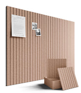 Fluxynara front view of boho bulletin board showing organized workspace benefit