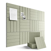 Fluxynara front view sage bulletin board adds organized style