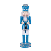 FOCO Detroit Lions front view showing full nutcracker and team pride