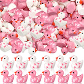 Foilswirl front pack showing 200 bulk ducks ready for giveaways and events