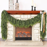 FOTEEWL cedar garland front packaging showing two 6 ft pieces and brand
