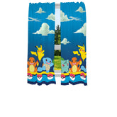 Franco front view of Pokémon drape packaging showing characters and colors