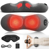 Freebody front view of lumbar cushion showing ergonomic shape and stable support
