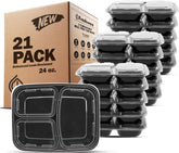 Freshware front view of 21-pack containers showing compact packaging and convenience
