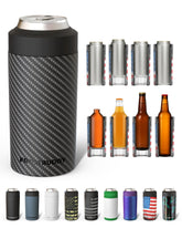 Frost Buddy front view showing carbon-fiber finish and slim profile, durable style