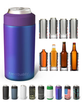 Frost Buddy front view showing Nebula finish and durable stainless steel benefit
