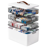 funest front view with handle showing portability and neat storage benefit