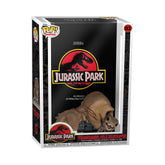 Funko Jurassic Park front display showing figures and poster, adds visual nostalgia