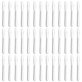Funnydin front view of full 36-piece knife set showing value and classic look