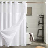 Furlinic front view of curtain set showing full-length hotel-style look and easy hanging
