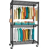 FUTASSI front view of full rack showing capacity and organization benefit