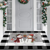 FuWeave front porch set showing both mats and warm welcome benefit