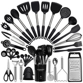 Fyvva 35-piece set laid out showing full contents and organized display benefit