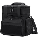 Gafetrey front view showing double-deck layout and pockets, durable look