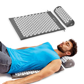 Gaiam acupressure mat front view showing full coverage and relaxation benefit