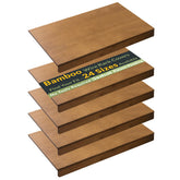 Gashell front packaging showing bamboo shelf covers and included five panels