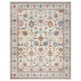 Gertmenian front view of Cullen 8x10 rug showing full boho pattern and color vibrancy