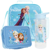 Get Trend Frozen front view lunch bag showing Anna and Elsa vibrant artwork and convenience