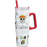 Get Trend tumbler front packaging featuring One Piece Jolly Roger and bold design for fan appeal