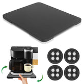 GIASSVIO bamboo tray front view showing stable appliance support and protection