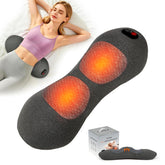 GIFEY front view of lumbar massager showing ergonomic shape and portability benefit