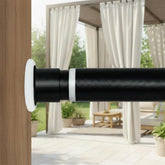 Ginbel Direct front view of full-length rod ready to install, shows versatility