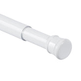 Ginbel Direct front view of tension rod showing length and finish for neat installation