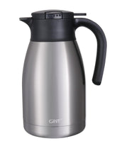 GiNT carafe front view showing sleek stainless finish and capacity benefit
