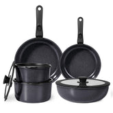 GiPP front view of the full 11-piece set showing neat storage benefit