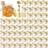 GIVAMEIHF hexagon jars front view showing neat packaging and uniform look