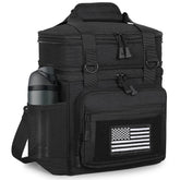 GLENKEY front view showing durable exterior and carrying handles for reliable transport