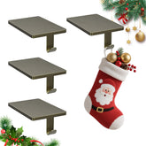 GloTika front view bronze stocking holder showing classic finish and stability