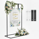 GMFRXII easel front view showing elegant black finish and professional display benefit