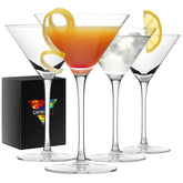 Gnimihz front packaging showing set of four and elegant gift box