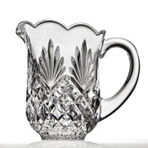 Godinger Shannon pitcher front view showing crystal clarity and elegant presence