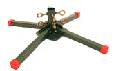 Goliath stand front view showing stable wide base and quick setup benefit