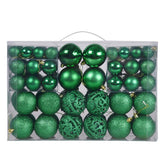 GOODLYGHTS front packaging showing 100 green ornaments and easy carry handle