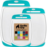 GORILLA GRIP front packaging showing turquoise boards and set benefits
