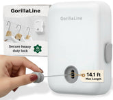 GorillaLine front-mounted unit showing sleek stainless housing and quick install benefit