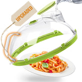 Gracenal front view of green splatter cover showing clean-safe design