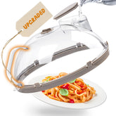 Gracenal front view dome cover showing full protective shape and cleaner microwave benefit