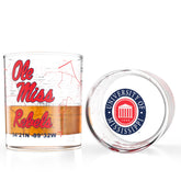 Greenline Goods front view showing Ole Miss logo and campus map for authentic pride