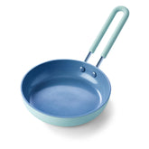 GreenPan Mini front view showing mint green finish and compact size for quick meals