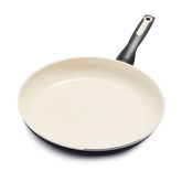 GreenPan Rio front view showing pan and colorful exterior for visual appeal