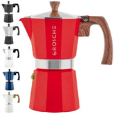 GROSCHE Milano front view in red showing sleek profile and quick visual appeal