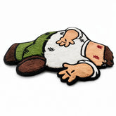 groveta front view rug shows character graphic and playful decor benefit