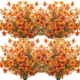 Grunyia front view of bundled fall flowers showing full autumn color and low maintenance benefit