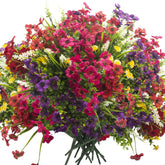 Grunyia front packaging view showing 20 faux flowers and instant decor benefit