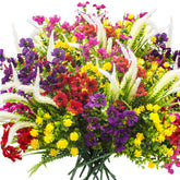 Grunyia front pack view showing 20 colorful hanging stems and easy styling