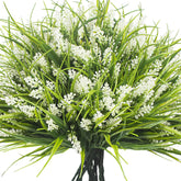 Grunyia front view showing 20 bundles arranged outdoors for instant decor and weather resistance